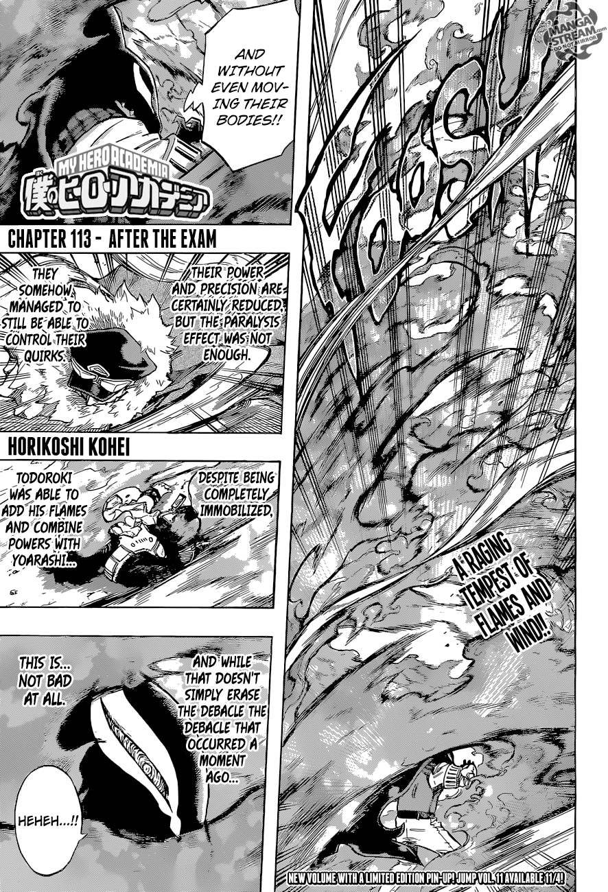 Boku no Hero Academia Chapter 113 1